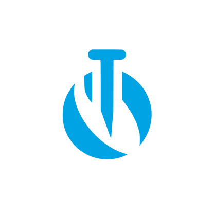 Monogram Circle Logo #00a3e4