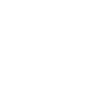 Monogram Circle Logo #ffffff