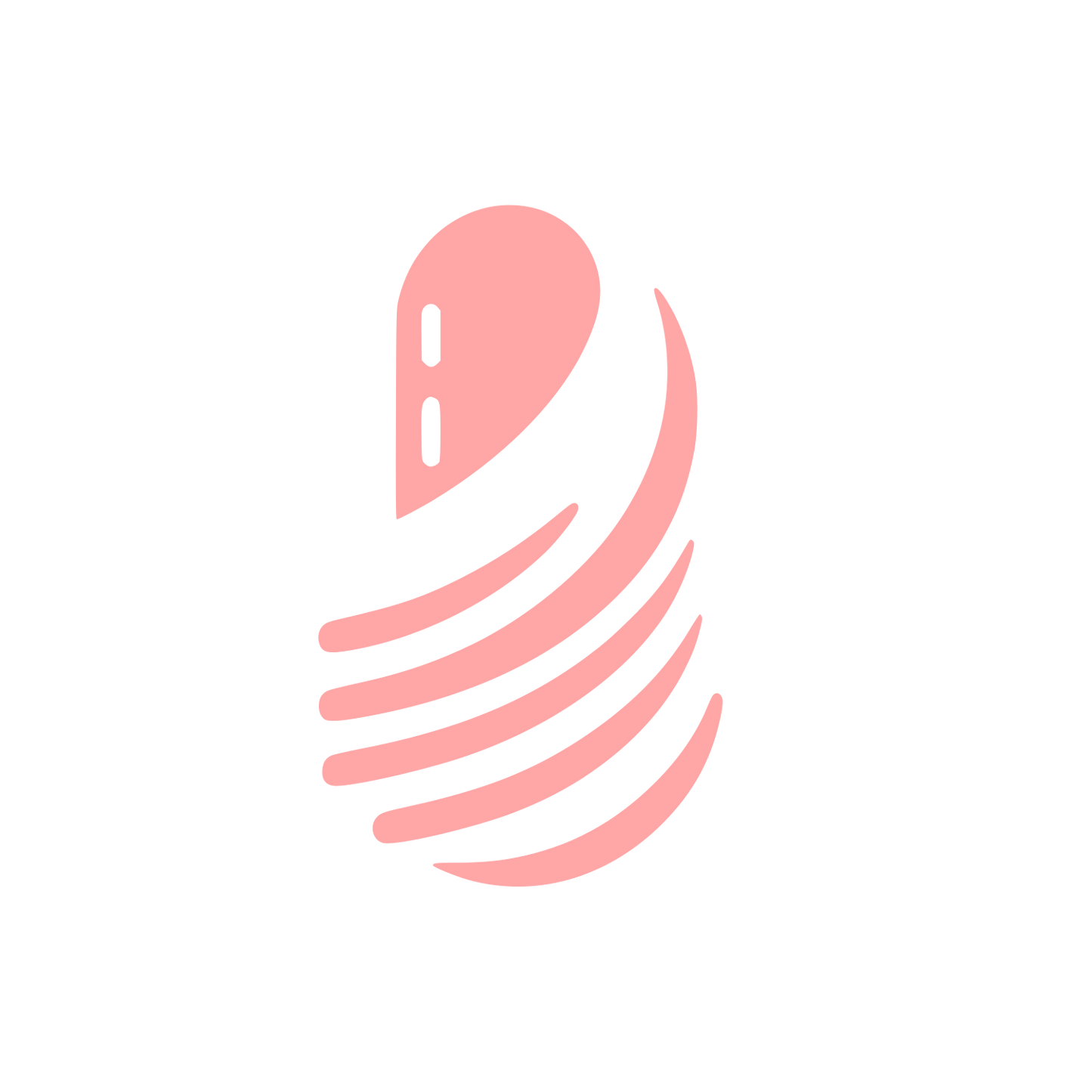 Abstract Nail Logo #ffa6a6