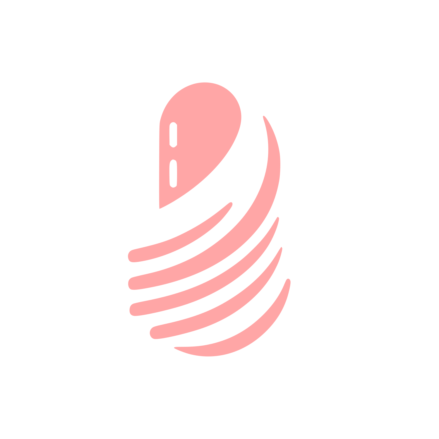 Abstract Nail Logo #ffa6a6