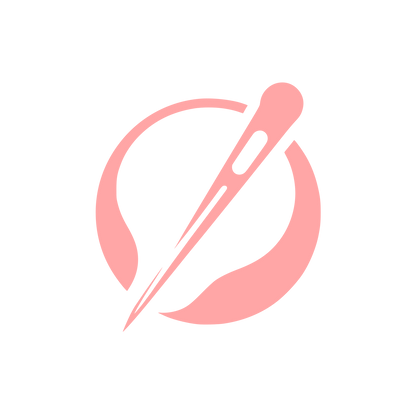 Art Needle Logo #ffa6a6