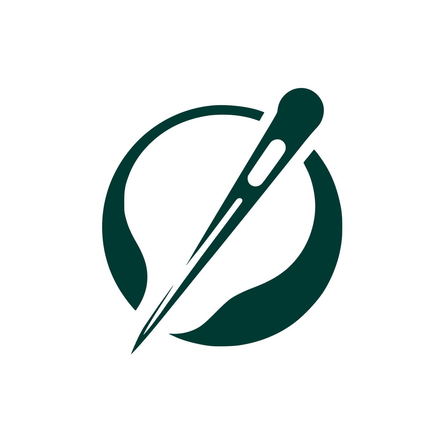 Art Needle Logo #003932