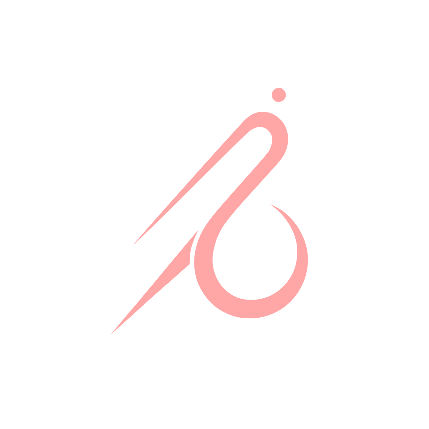 Needle Logo #ffa6a6