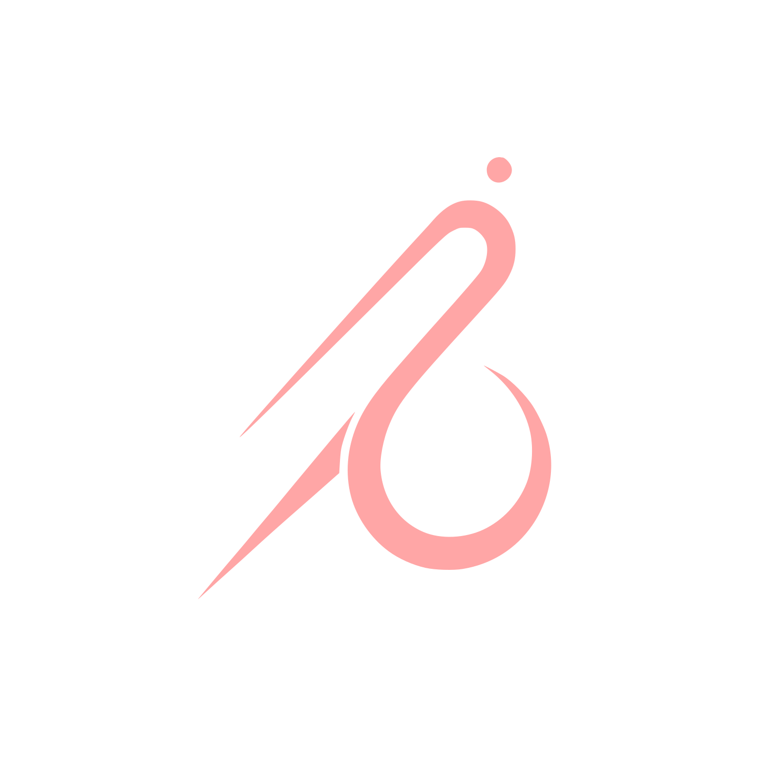 Needle Logo #ffa6a6