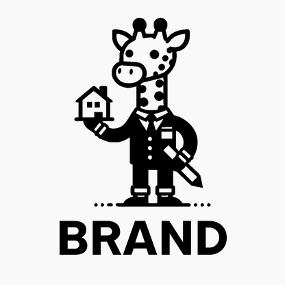 Giraffe Realtor Logo preview