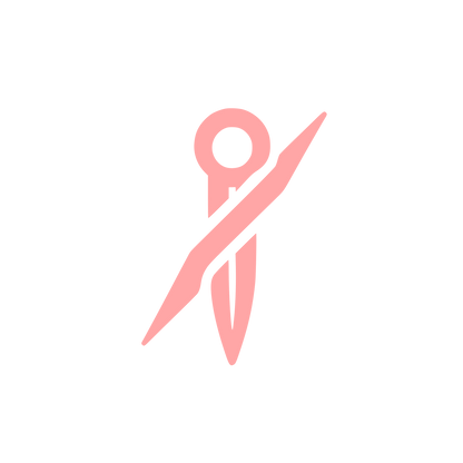 Rocket Logo #ffa6a6