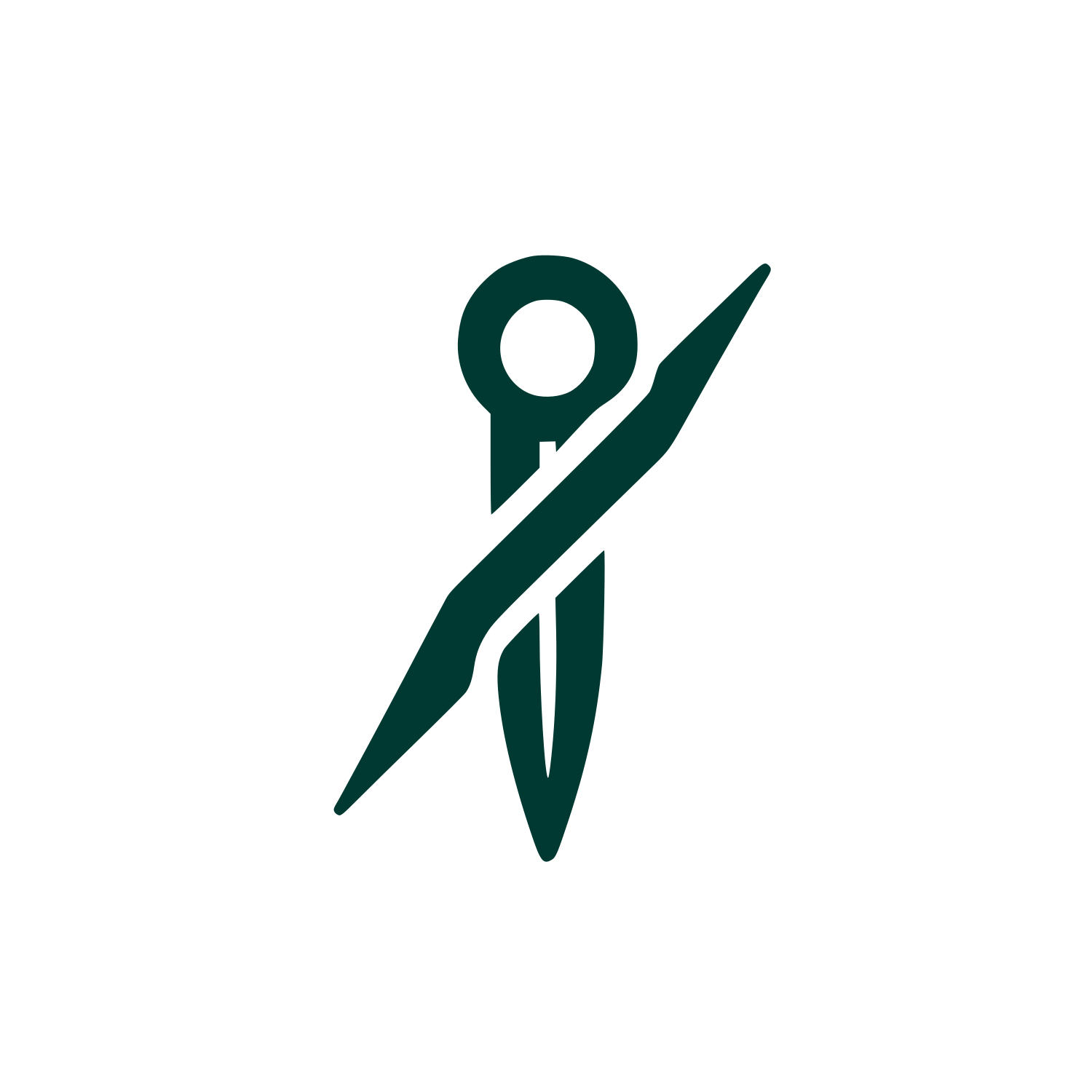 Rocket Logo #003932