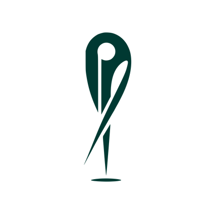 Needle Pin Logo #003932