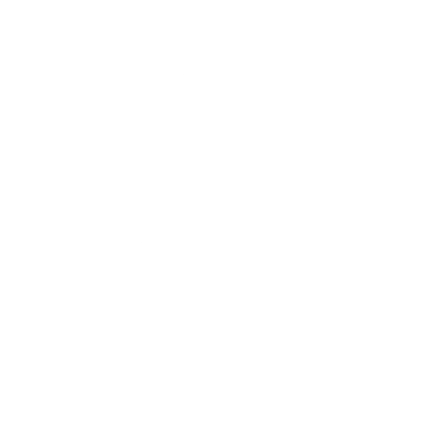 Pen Nib Logo #ffffff