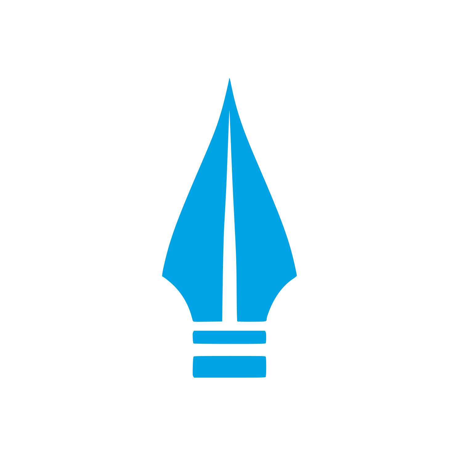 Sailboat Logo Design #00a3e4