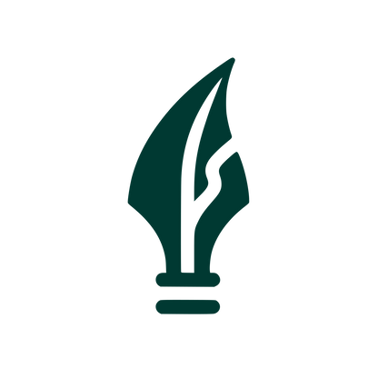 Quill Pen Logo #003932