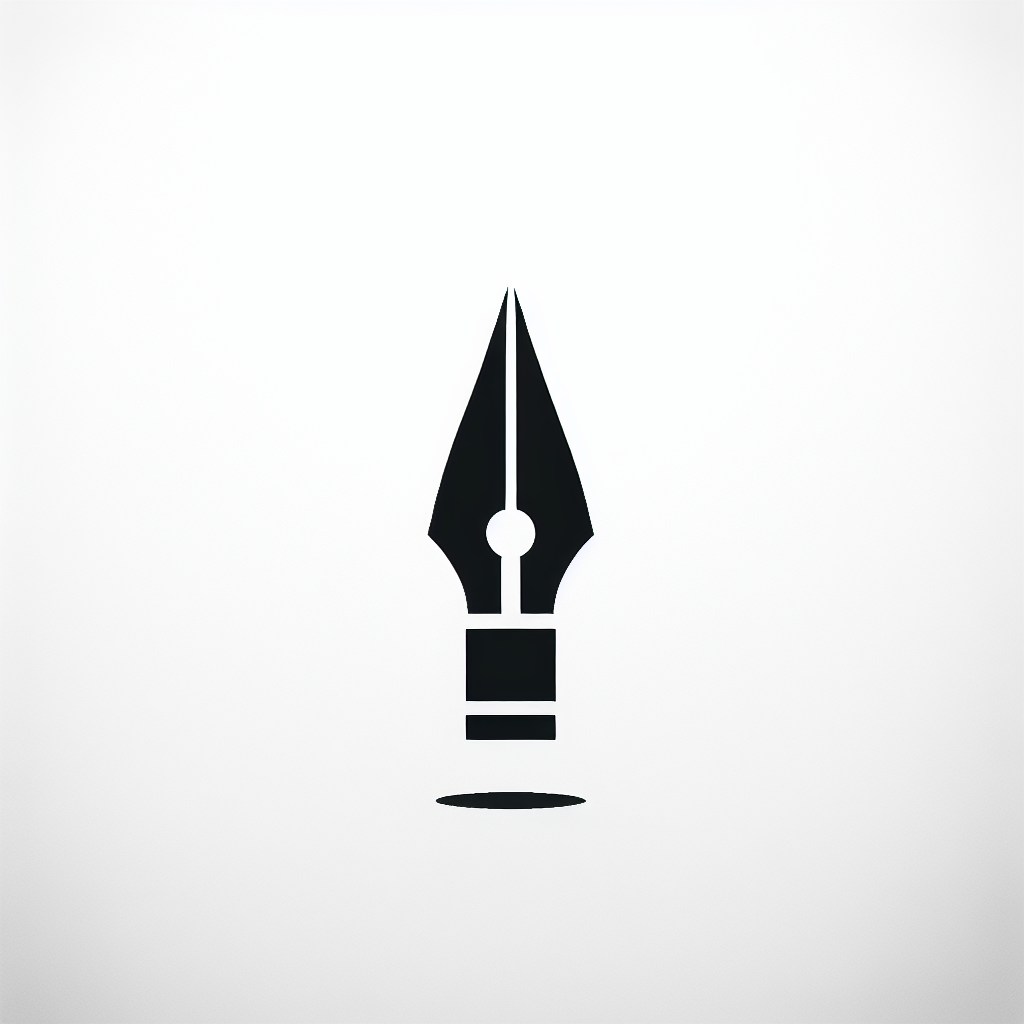 Ink Pen Nib Logo