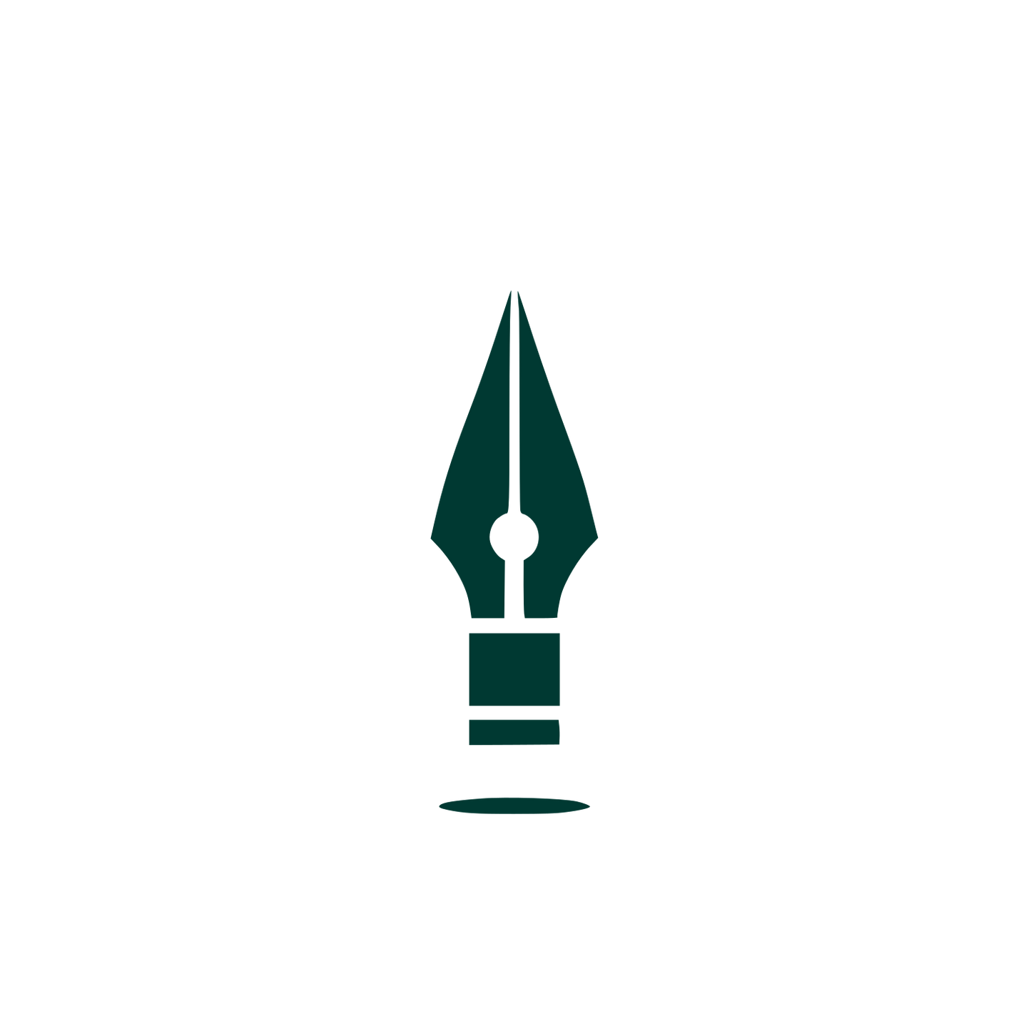 Ink Pen Nib Logo #003932