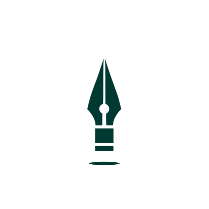 Ink Pen Nib Logo #003932