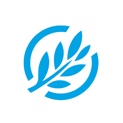 Circular Leaf Logo #00a3e4
