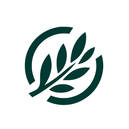 Circular Leaf Logo #003932