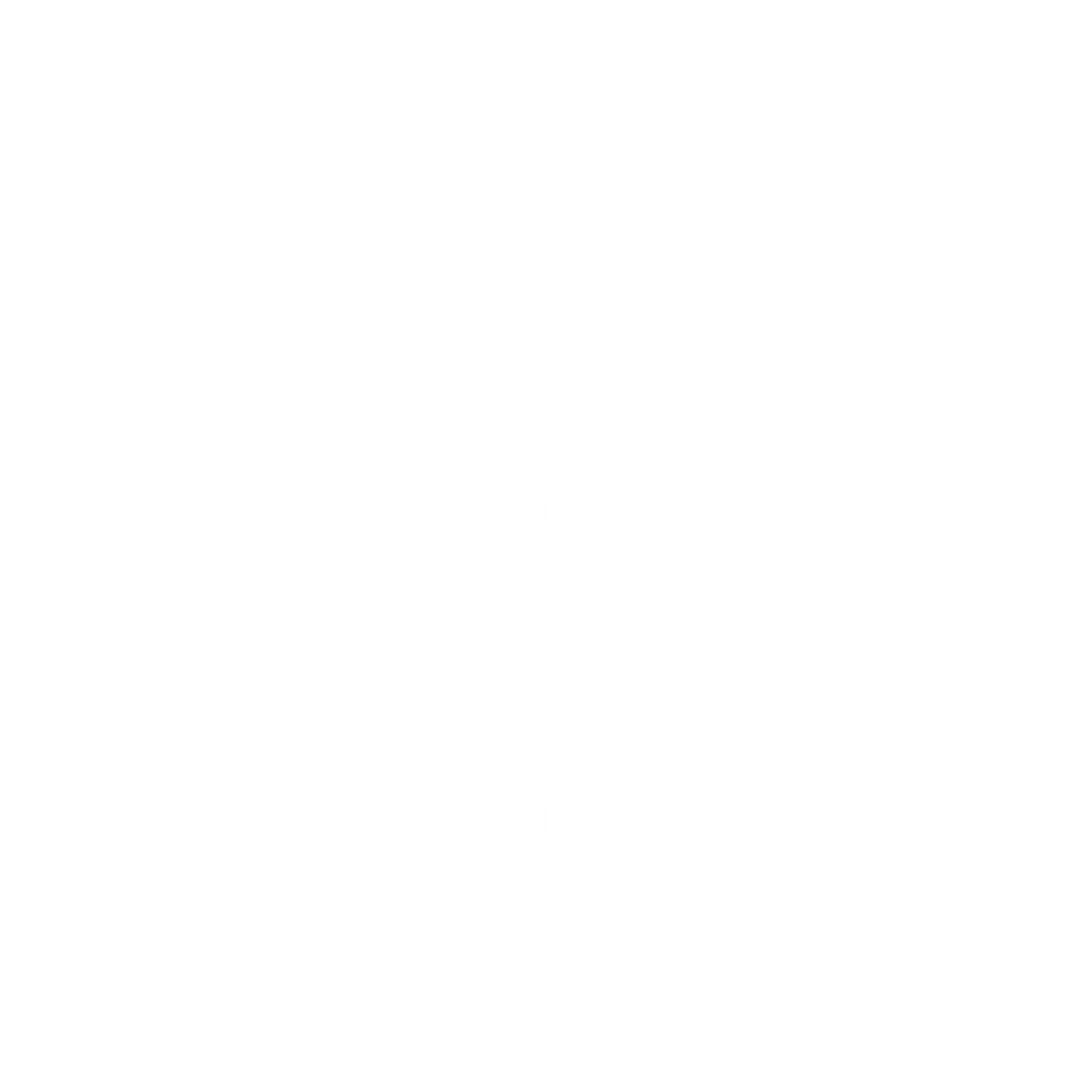Simplified Plant Logo #ffffff