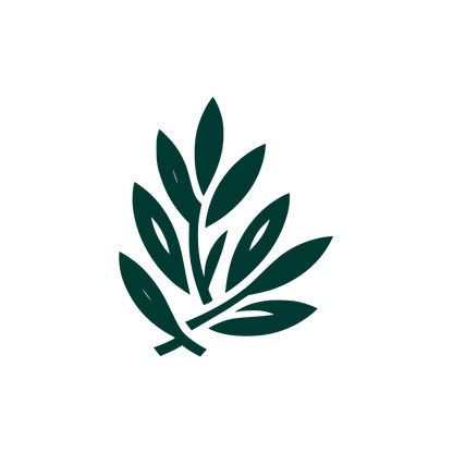 Olive Branch Minimalist Logo #003932