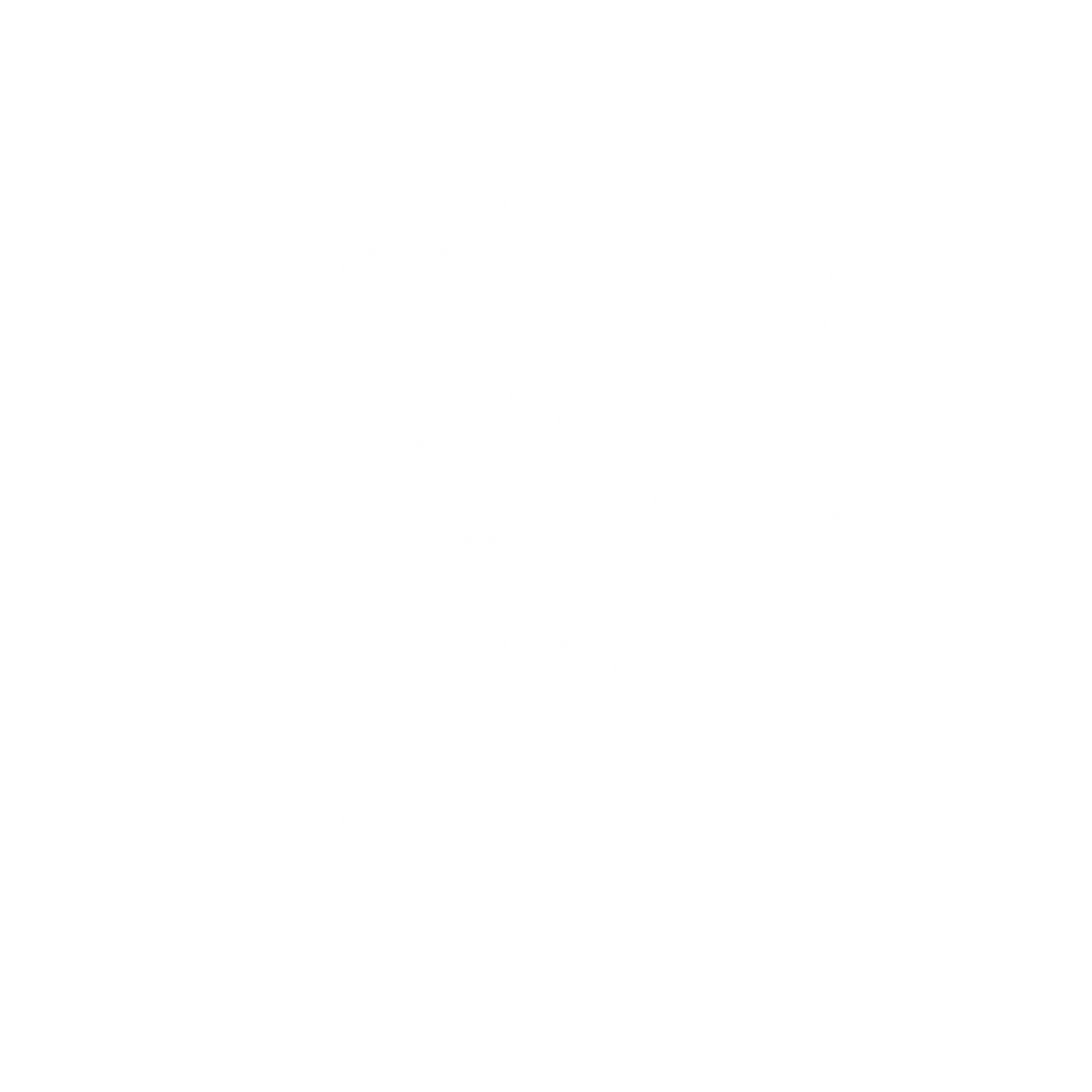 Leaf Emblem Logo #ffffff