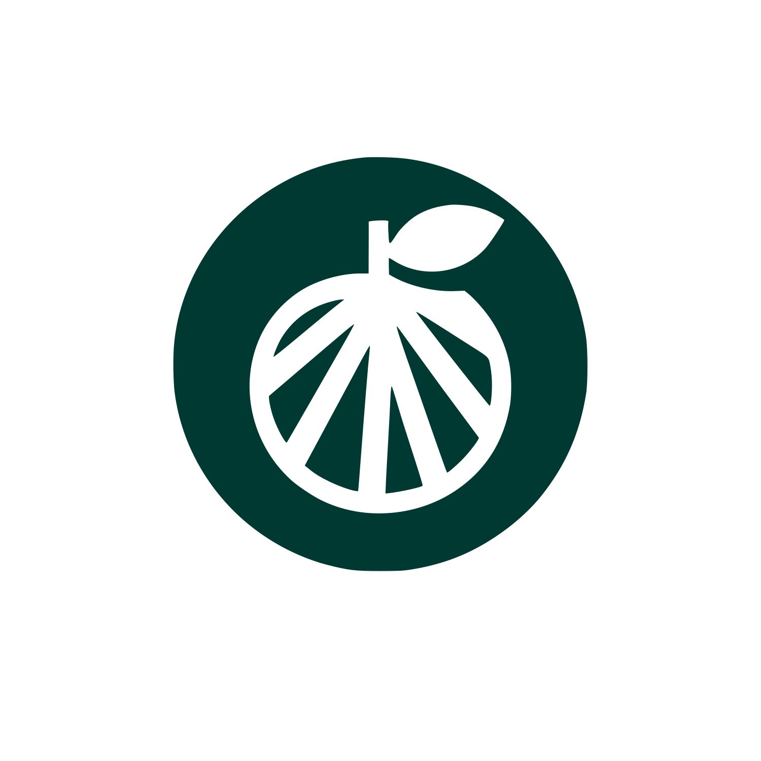 Citrus Fruit Logo #003932
