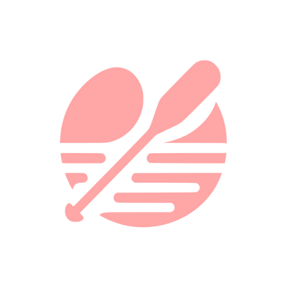 Circle Paddle Logo #ffa6a6
