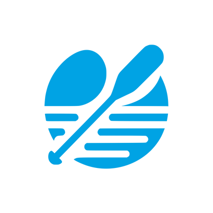 Circle Paddle Logo #00a3e4