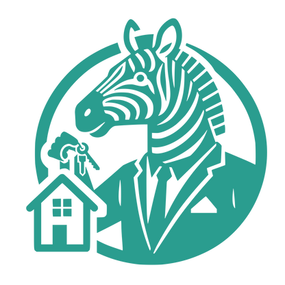 Zebra in Suit Logo #2A9D8F