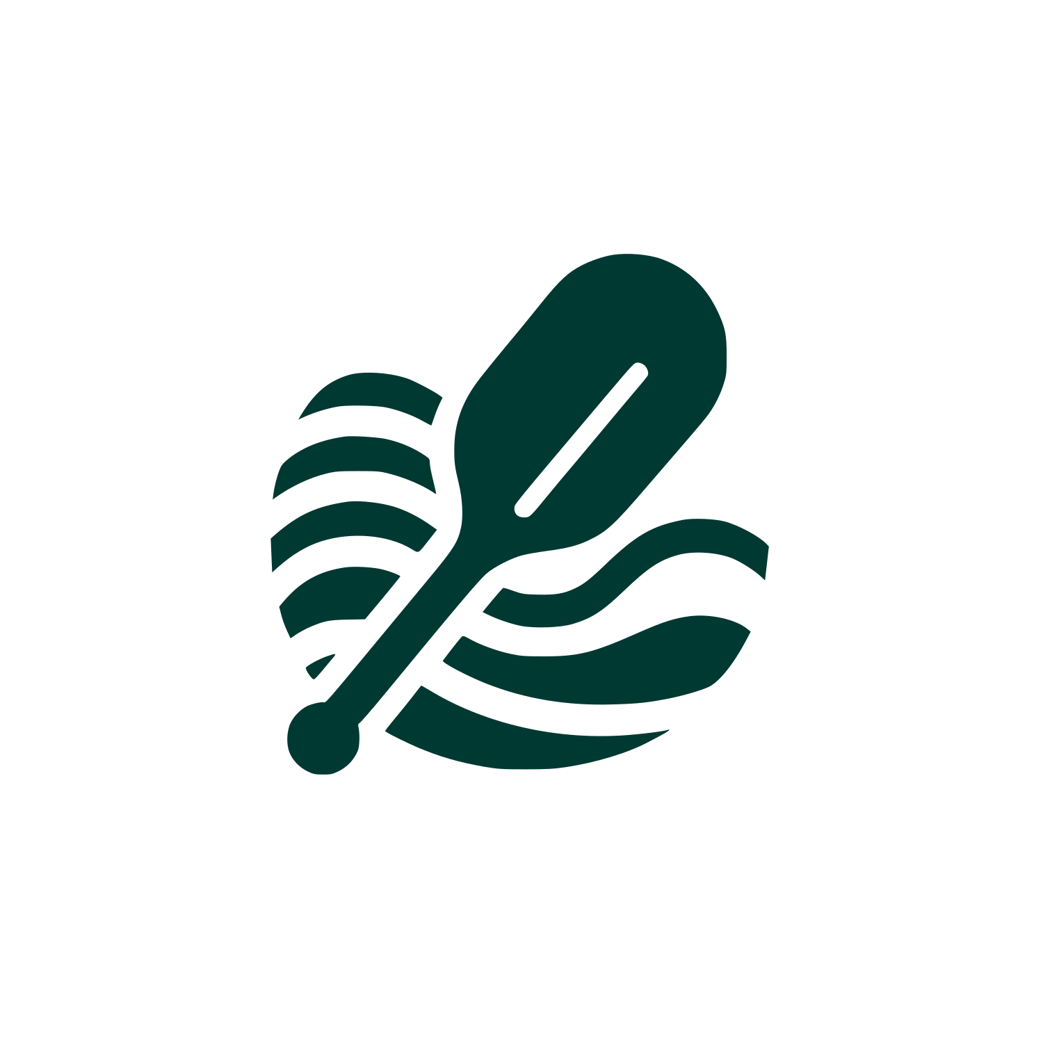Paddle Sports Logo #003932