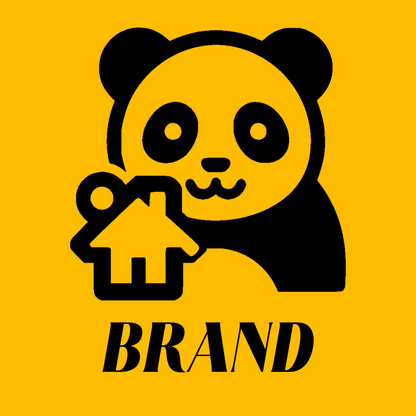 Panda with House Logo preview