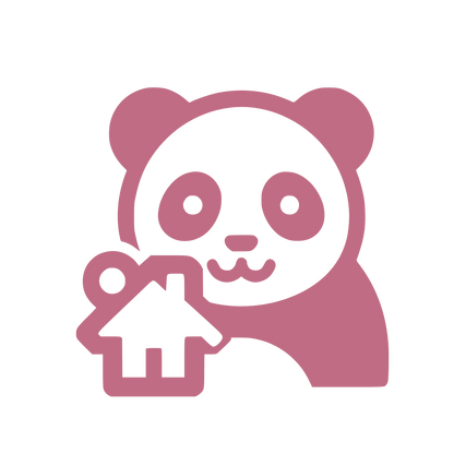 Panda House Logo #C06C84