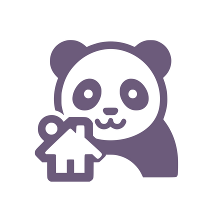 Panda House Logo #6C5B7B