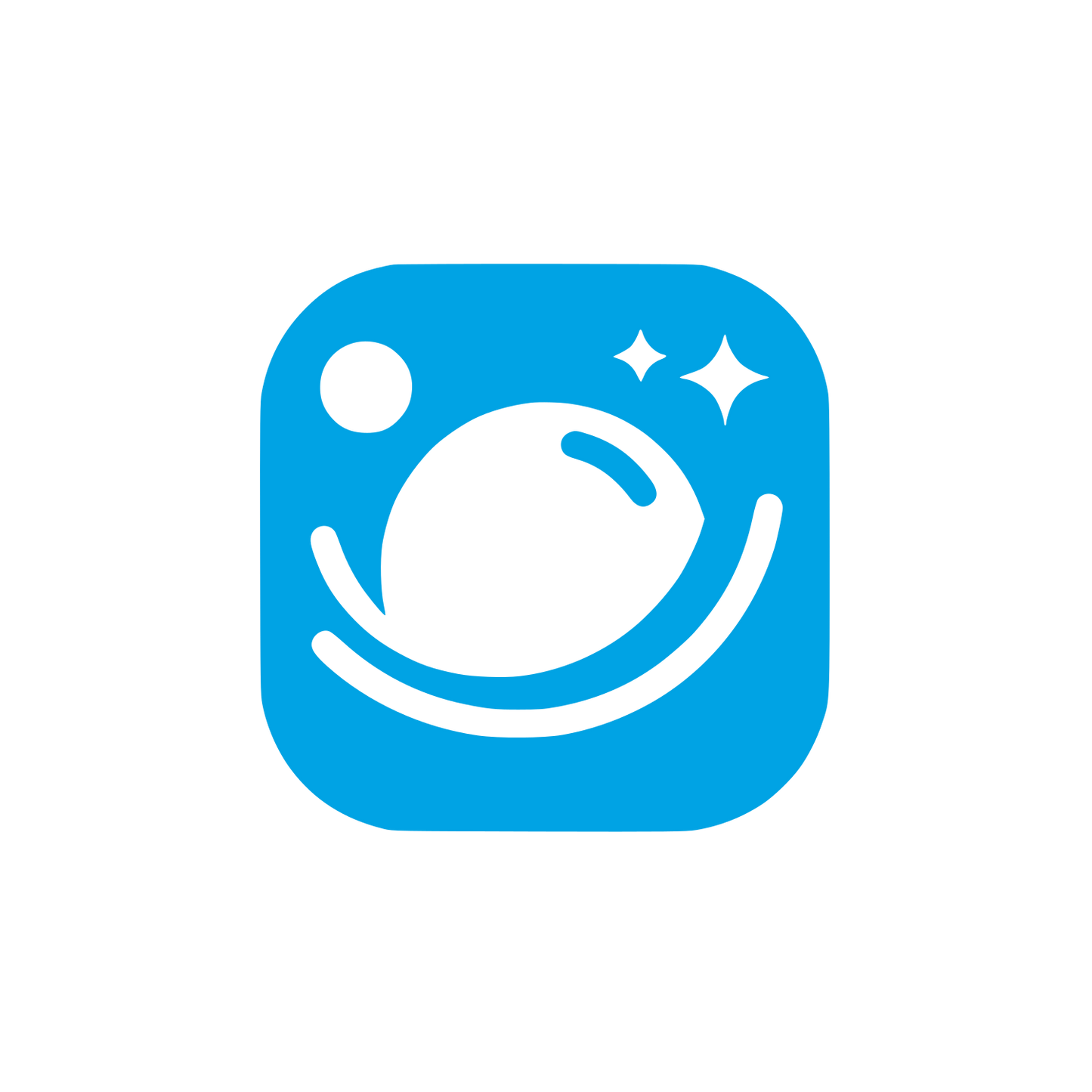 Social Media Logo #00a3e4