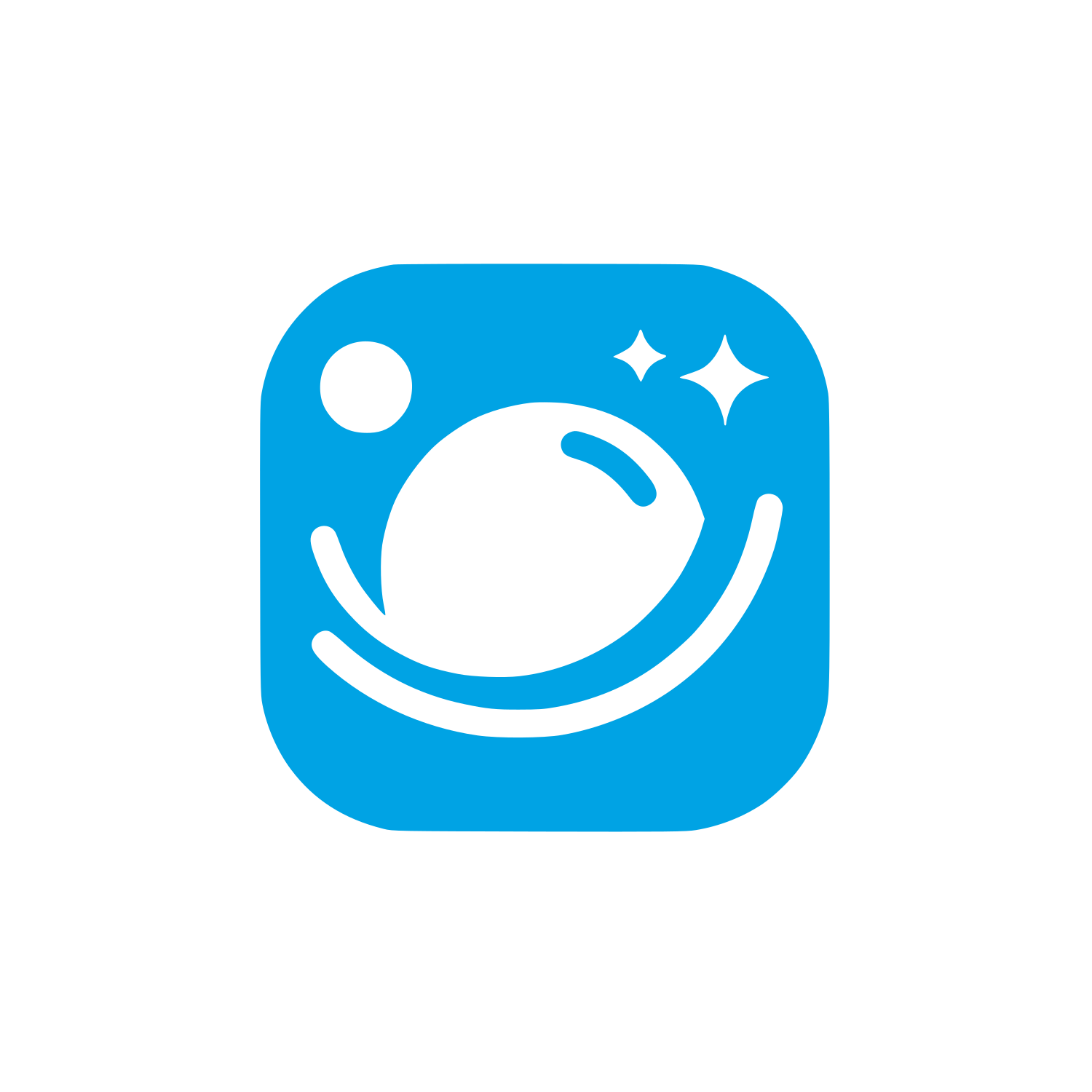 Social Media Logo #00a3e4