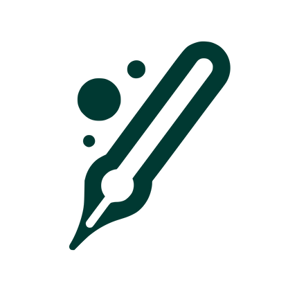 Ink Pen Logo #003932