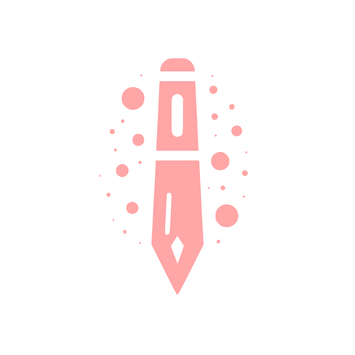 Pen Logo #ffa6a6
