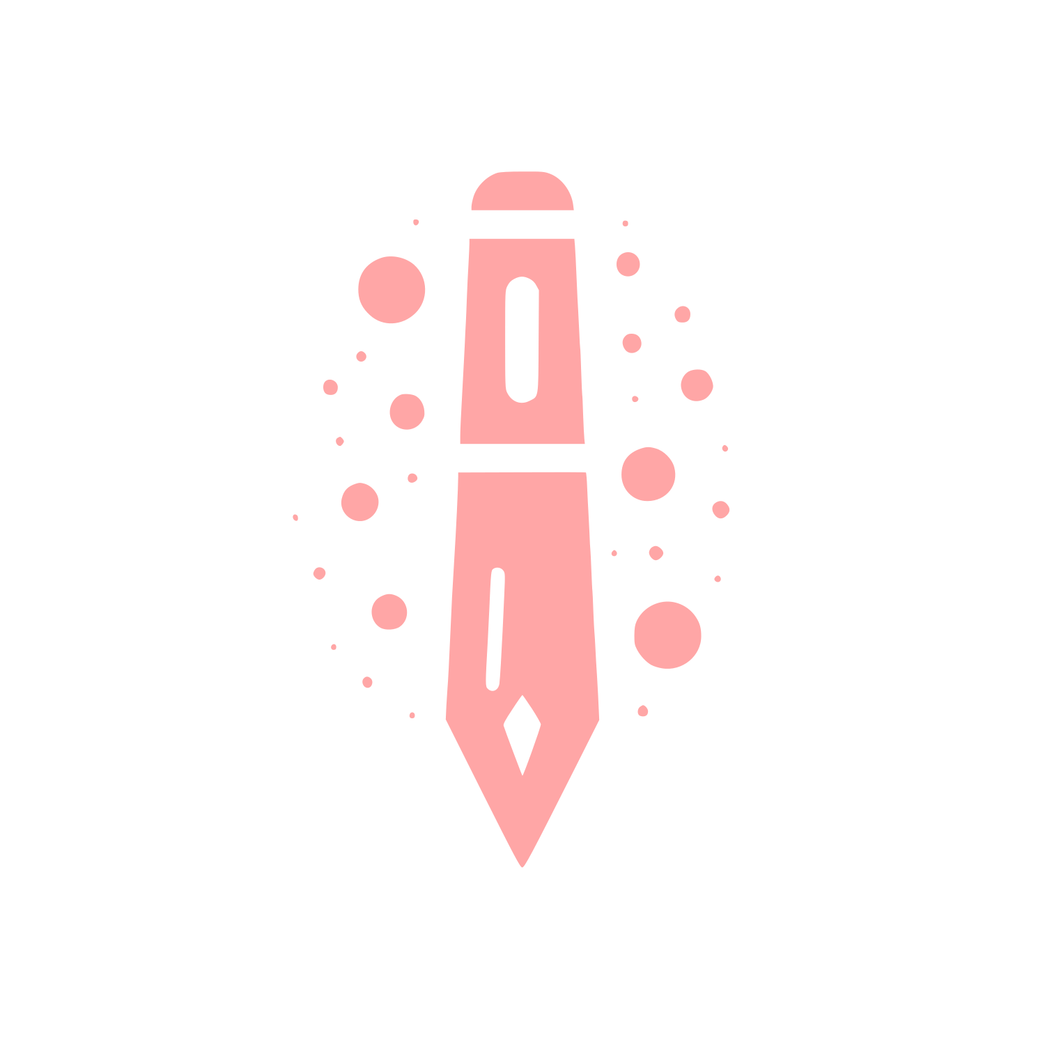 Pen Logo #ffa6a6
