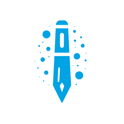 Pen Logo #00a3e4