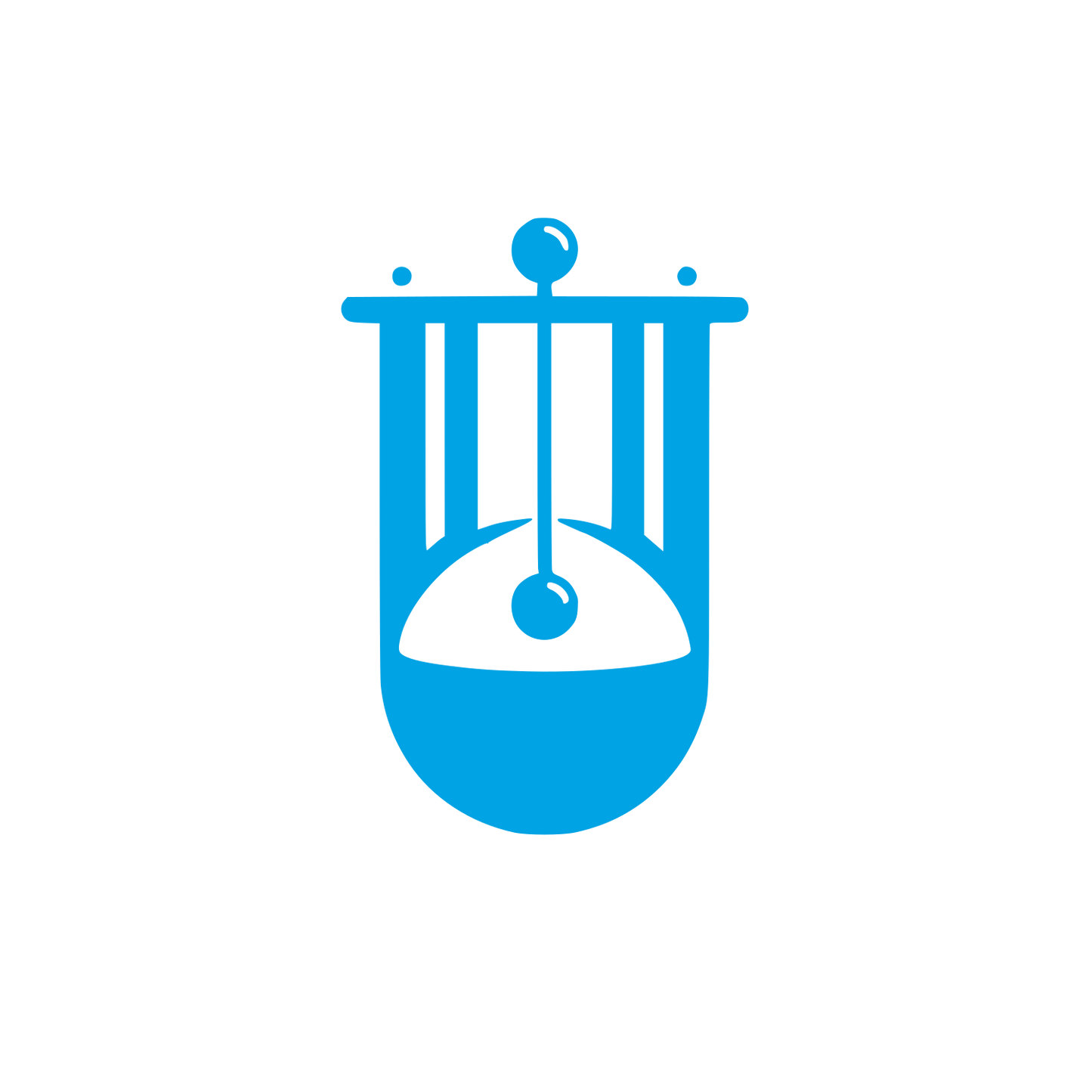 Lyre Instrument Logo #00a3e4