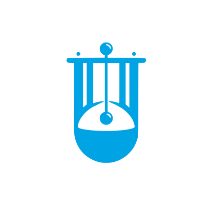 Lyre Instrument Logo #00a3e4
