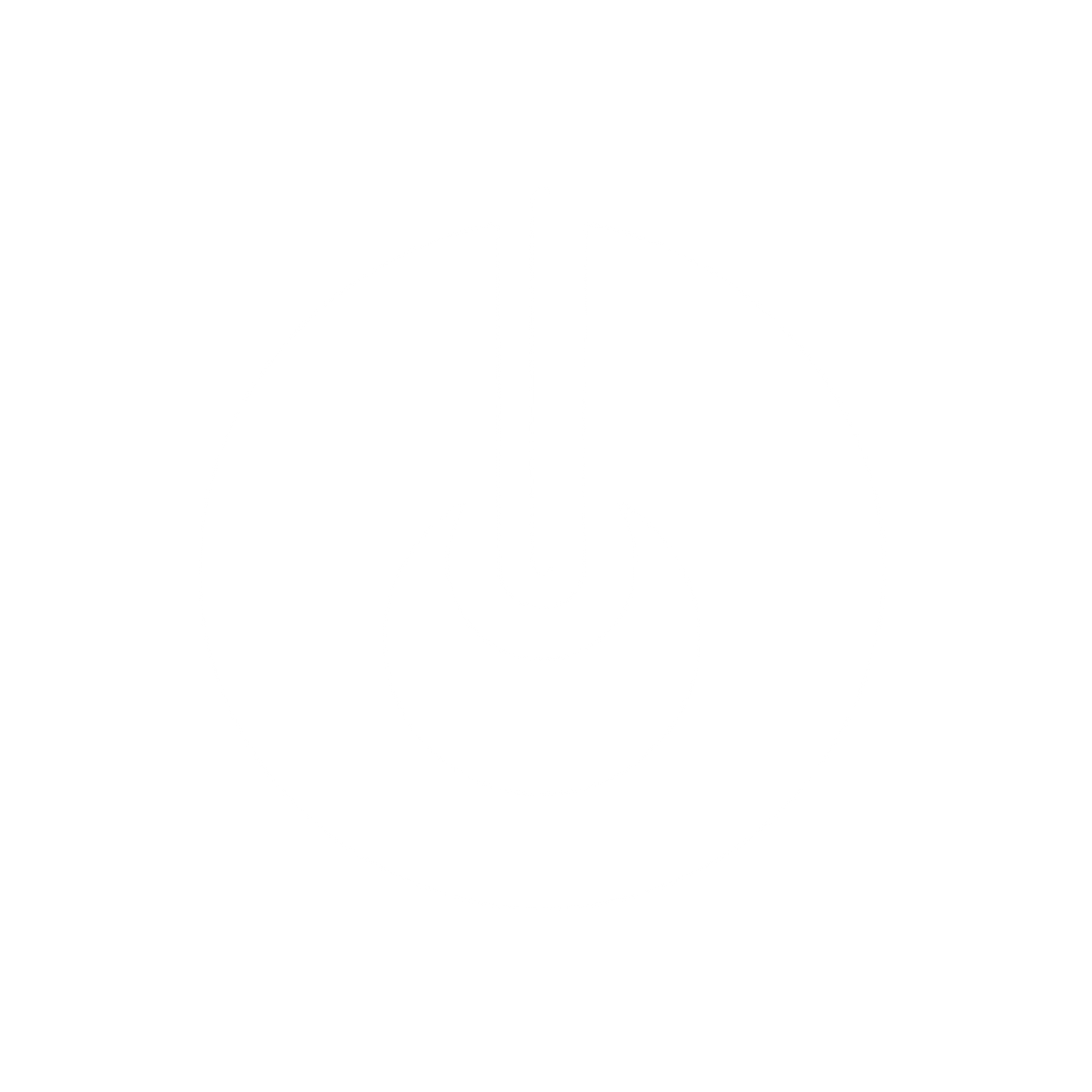 Power Button Logo #ffffff
