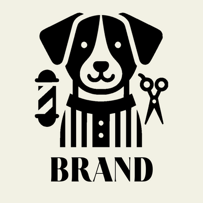 Grooming Dog Logo preview