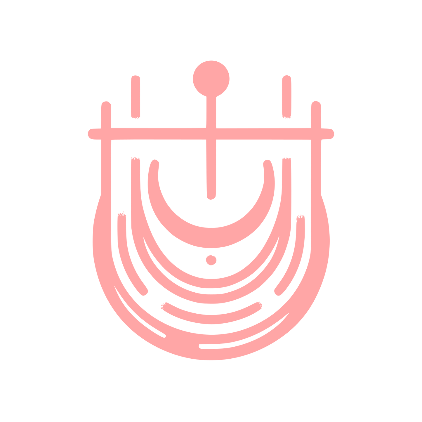 Pendulum Signal Logo #ffa6a6