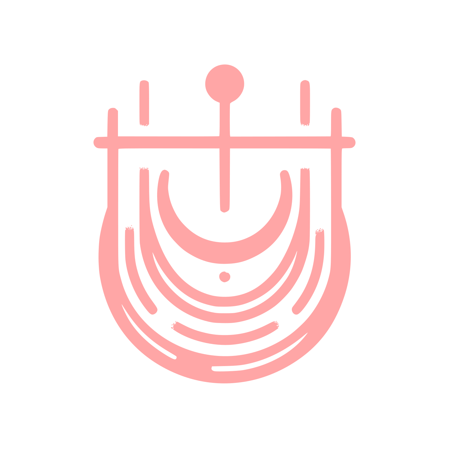 Pendulum Signal Logo #ffa6a6