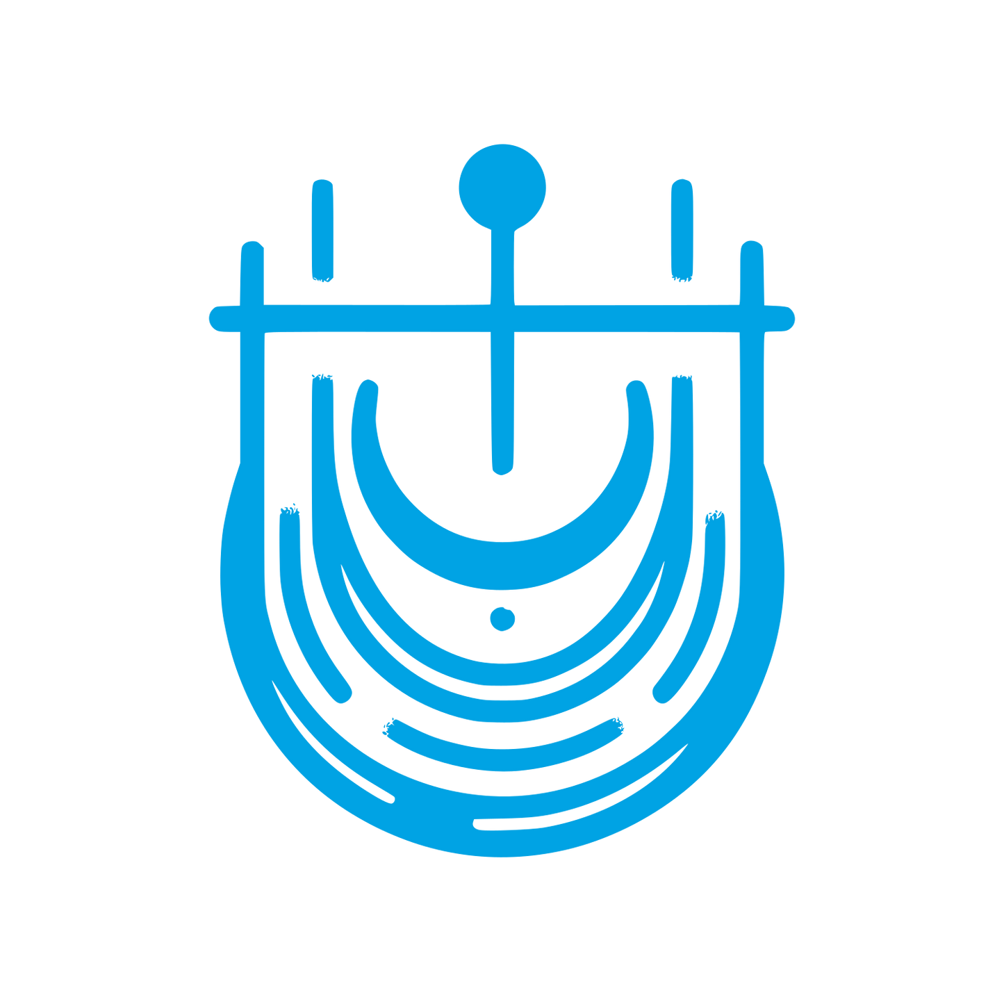 Pendulum Signal Logo #00a3e4