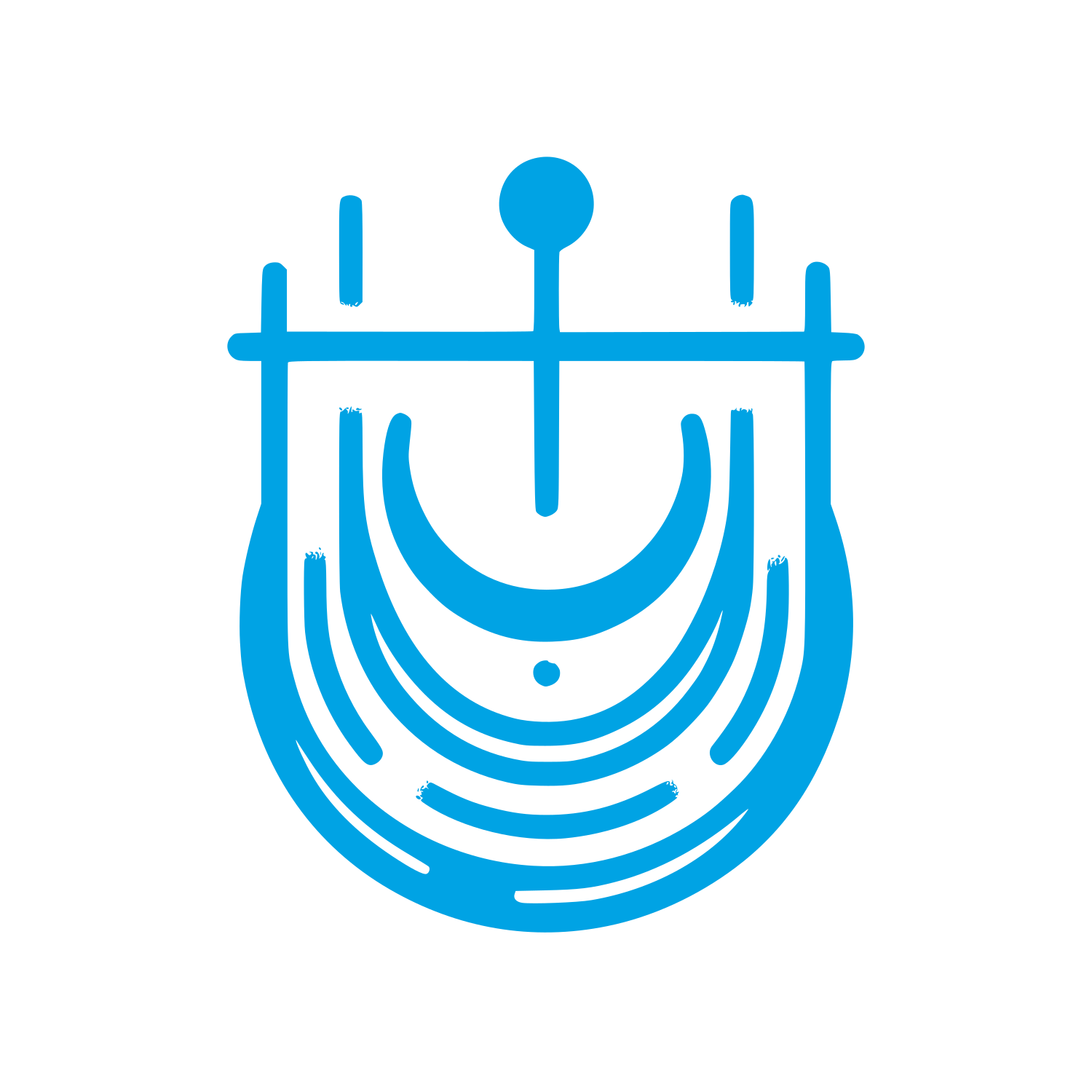 Pendulum Signal Logo #00a3e4