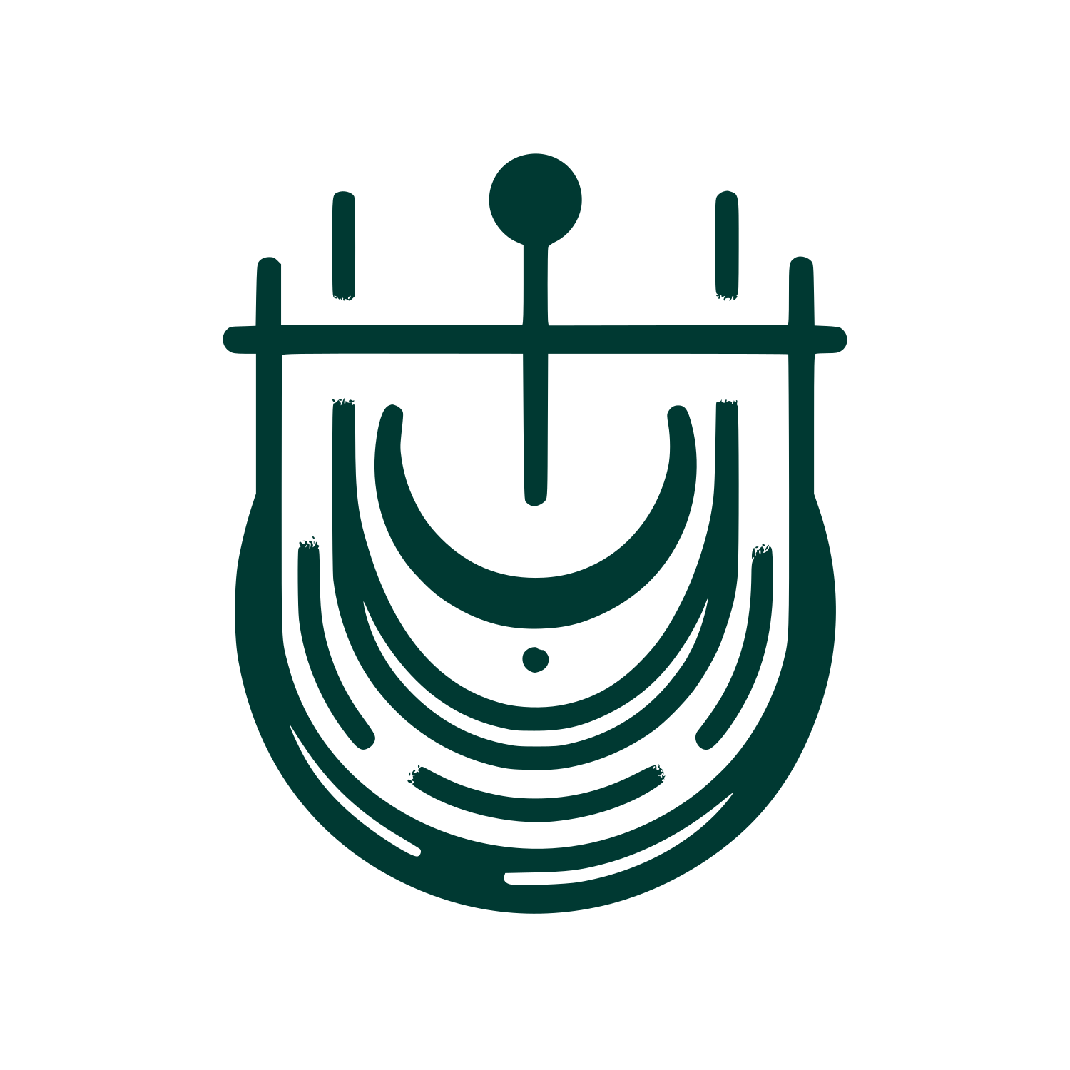 Pendulum Signal Logo #003932