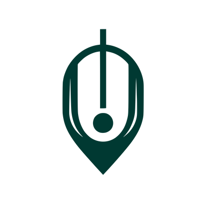 Mouse Pointer Logo #003932
