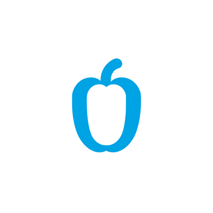 Bell Pepper Logo #00a3e4