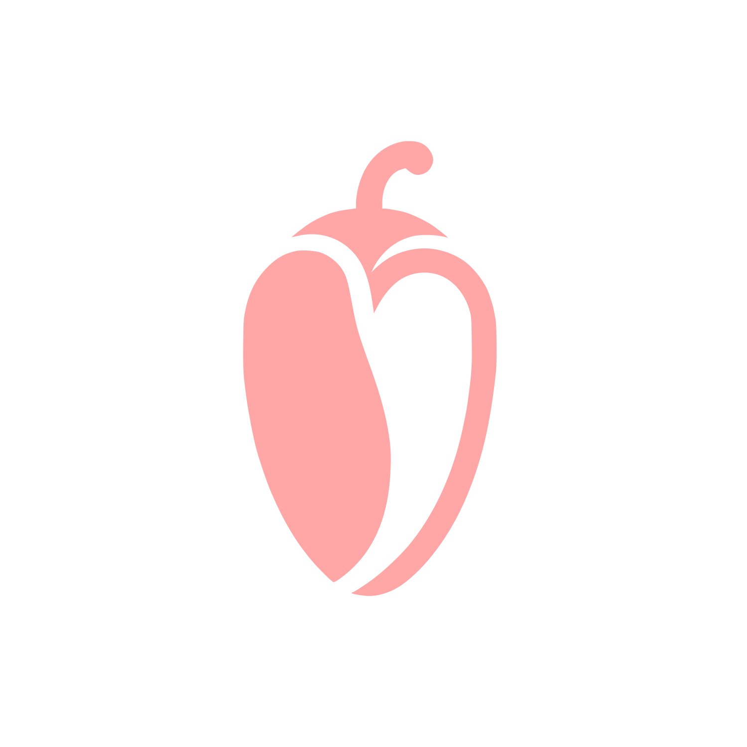 Pepper Logo #ffa6a6
