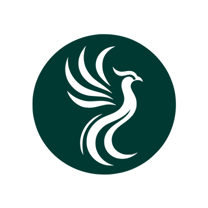 Phoenix Silhouette Logo #003932